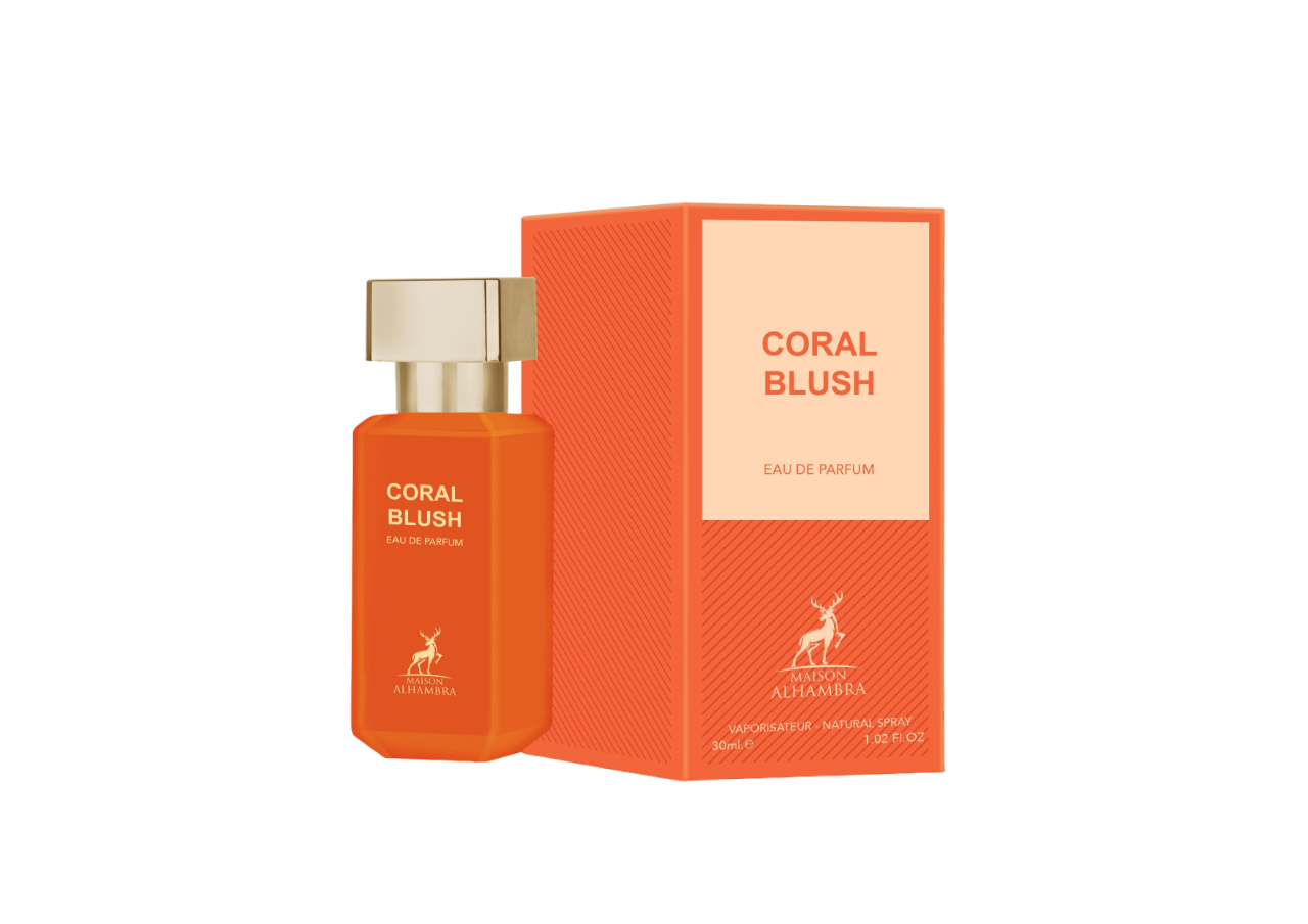 LATTAFA woman (Maison Alhambra) CORAL BLUSH Туалетные духи 30 мл. (T.F. -  Bitter Peach)